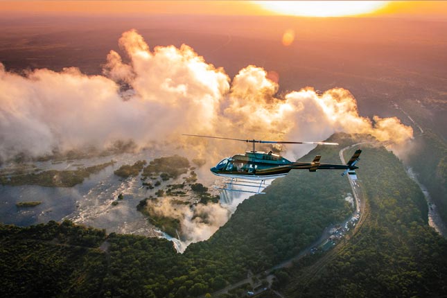 Vic Falls helicopter